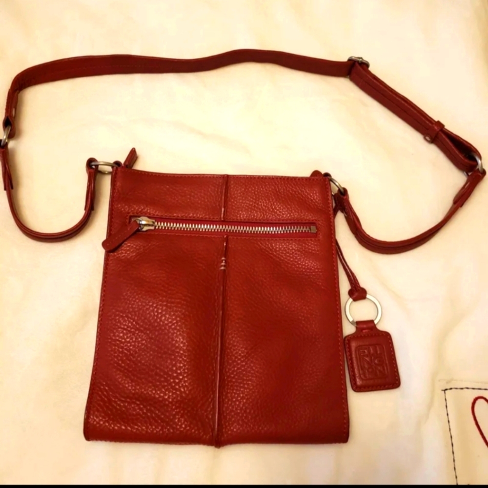 Ellington Red Leather Joni Crossbody Bag